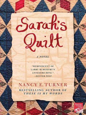 cover image of Sarah's Quilt